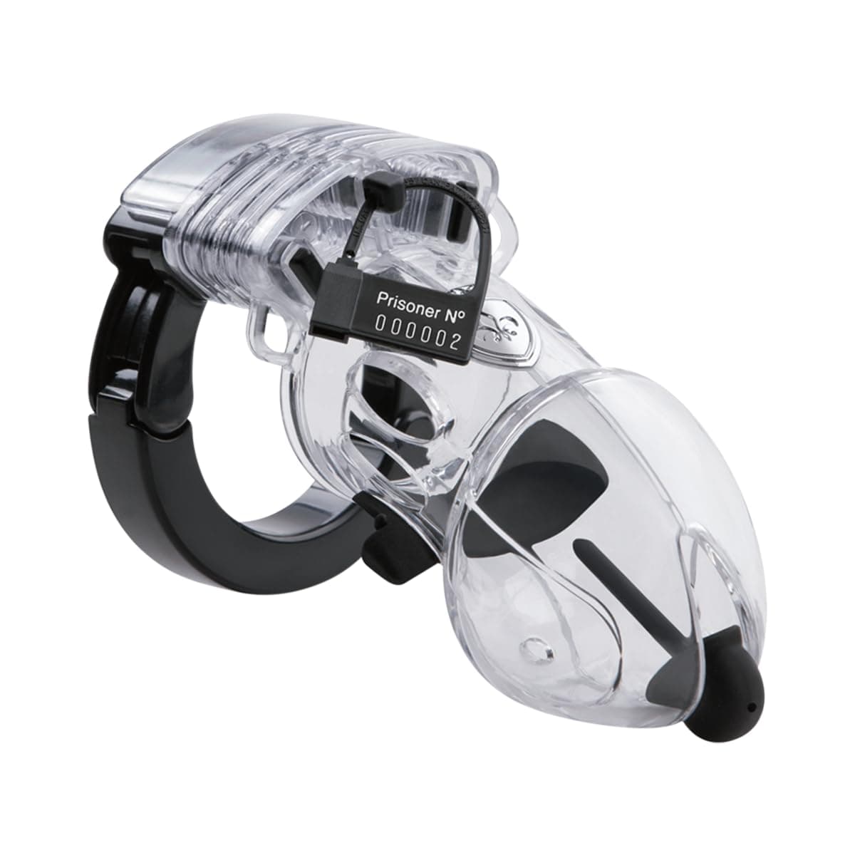 Mystim Pubic Enemy No 2 E-Stim Cock Cage with Urethral Sound