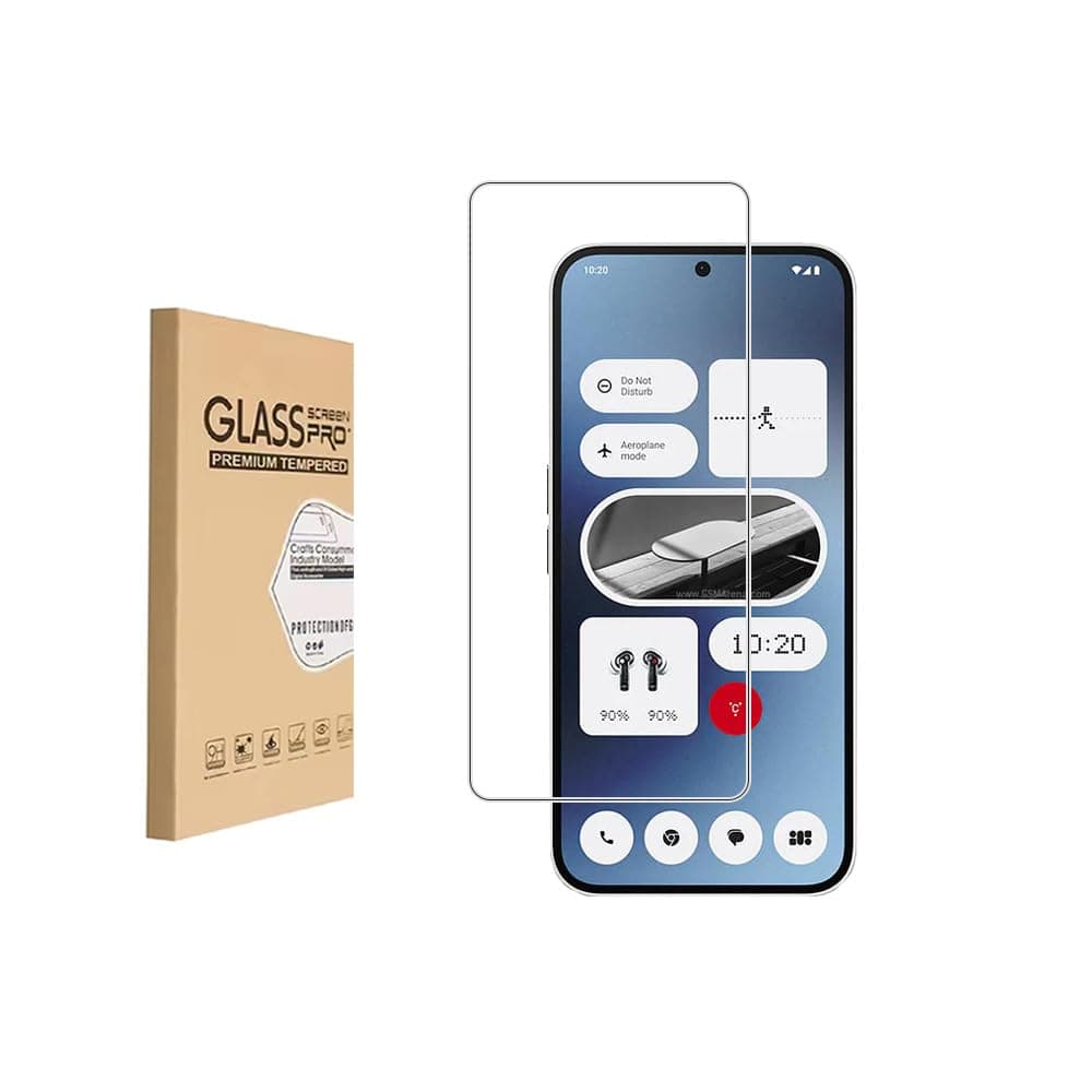 Screen Protector for Nothing Phone 2A Tempered Glass,9H Hardness Anti Scratch, Bubble Free，Case Friendly Easy Installation.(1 Pack)