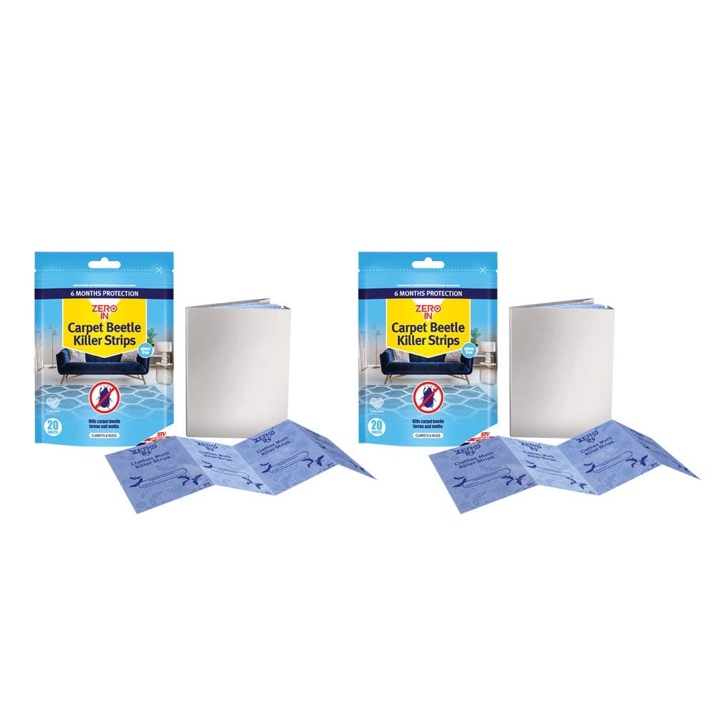 Carpet Beetle Killer Strips 2 Pack