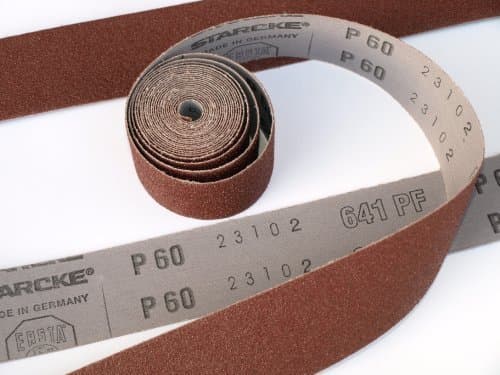 Emery Cloth Roll 60 grit 40mm x 5000mm Highest Quality 5 Metre 60grit Workshop Roll STARCKE Abrasive Flexible Cloth