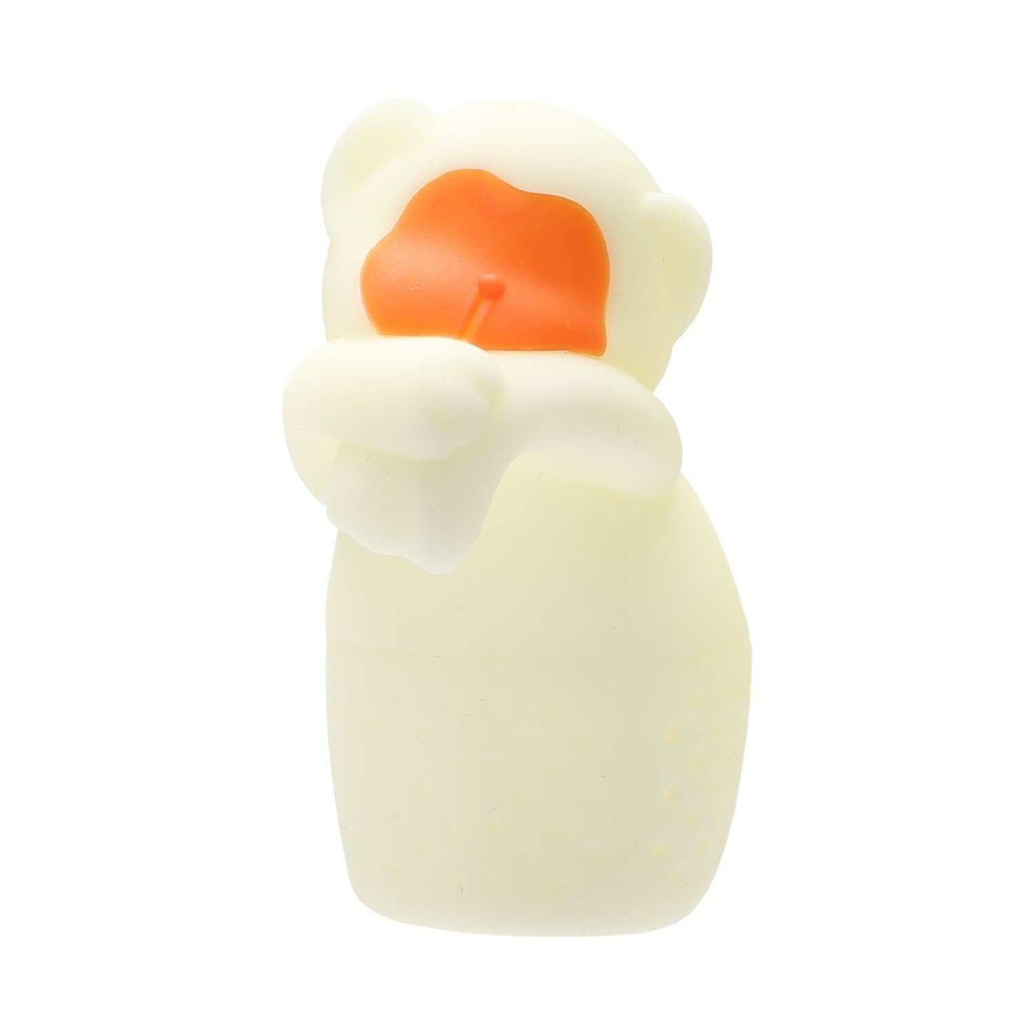 Cute Monkey Loose Leaf Tea Infuser and Drip Tray, BPA free, Silicone by CompleteWarehouseUSA