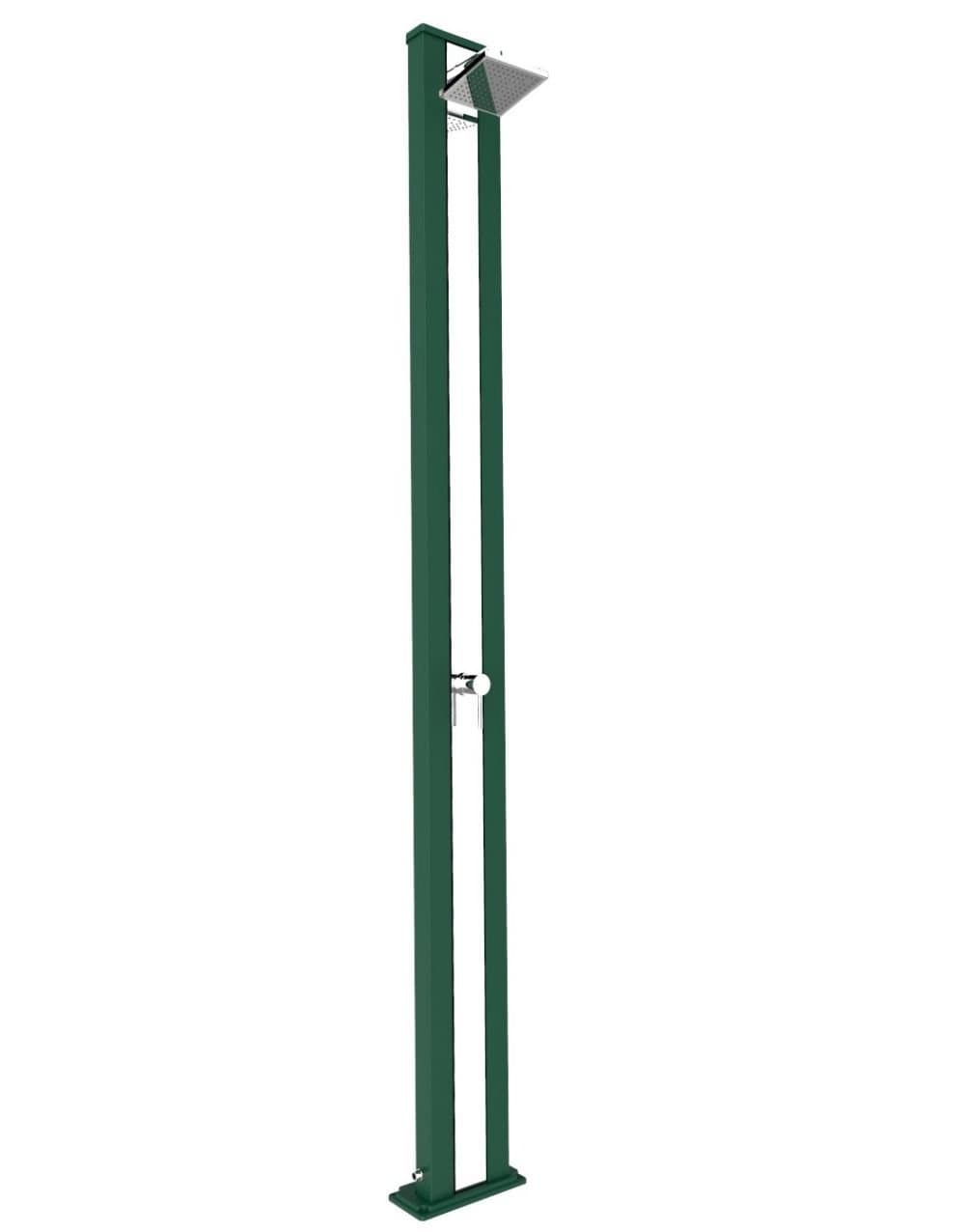 Shower External Solar Heating Spring S Blue and Stainless Steel