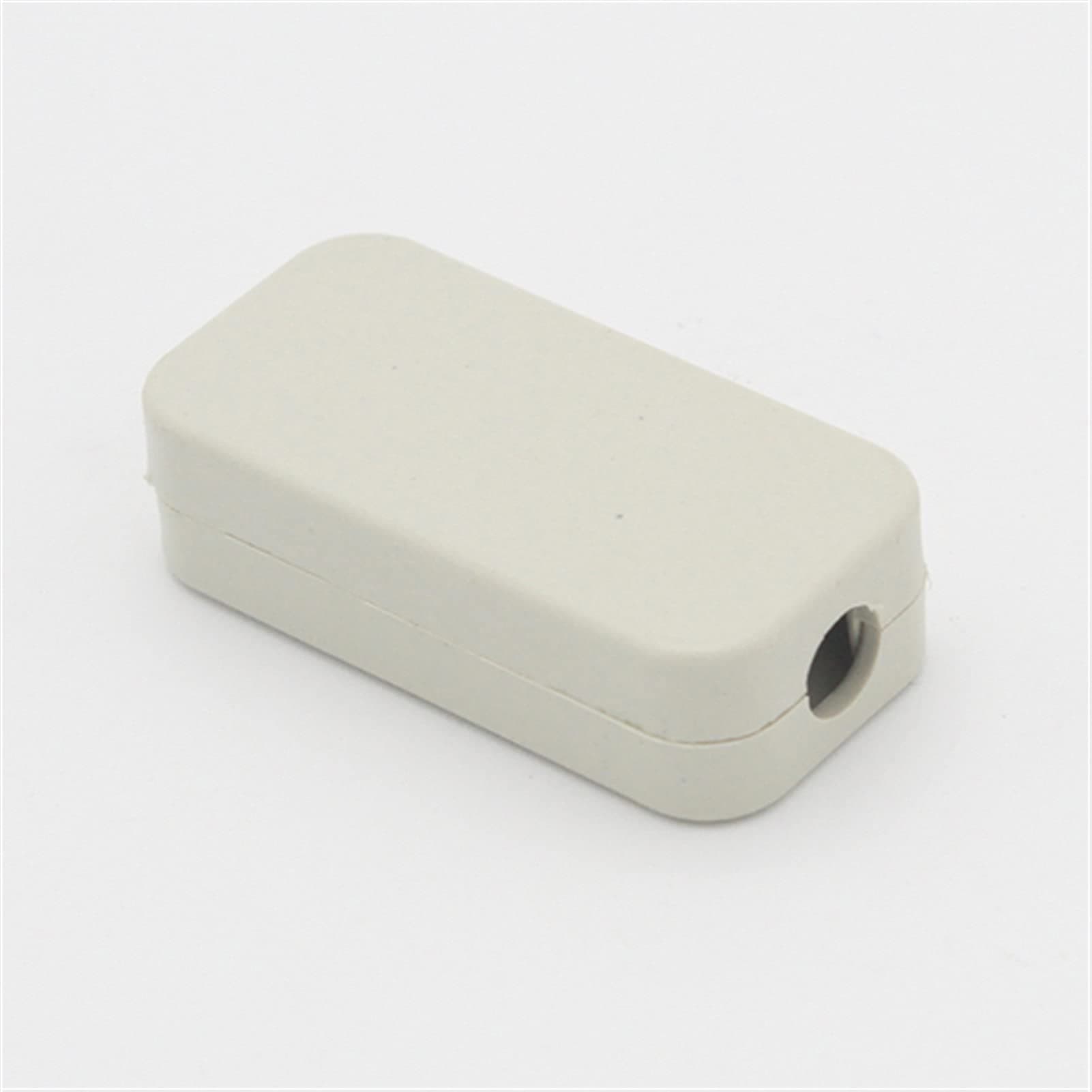 JINchao-junction box 1pcs Black Electronical, Plastic ABS DIY Junction Project Box, Enclosure Case, 40x20x11mm protective device (Color : White)