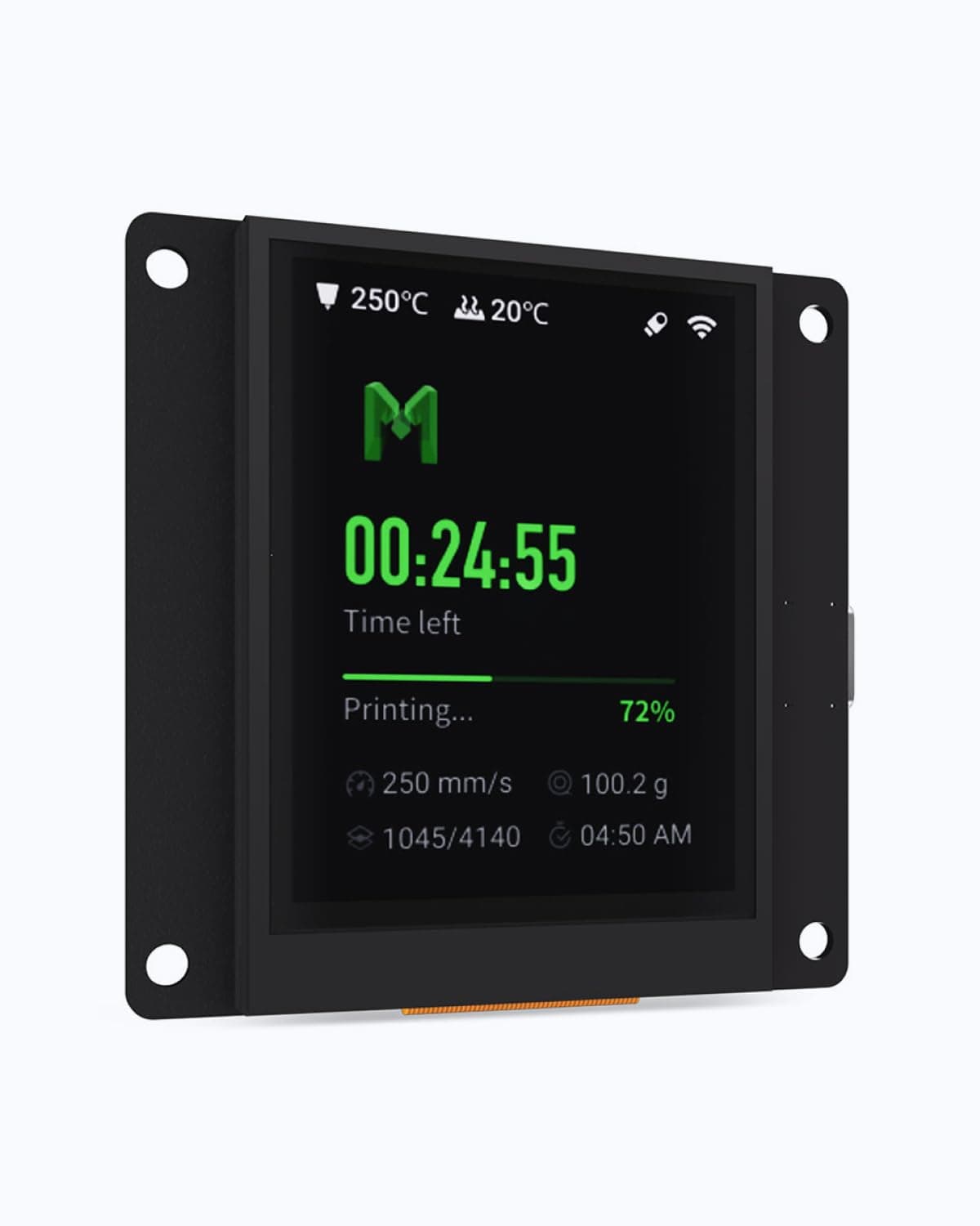 AnkerMake M5C Display Screen Kit 2.4 inch 240×320 TFT, Compatible with 500 mm/s High-Speed Printing, Customize Case with Fun New Models, See Detailed Printing Info in Real-Time, User-Friendly