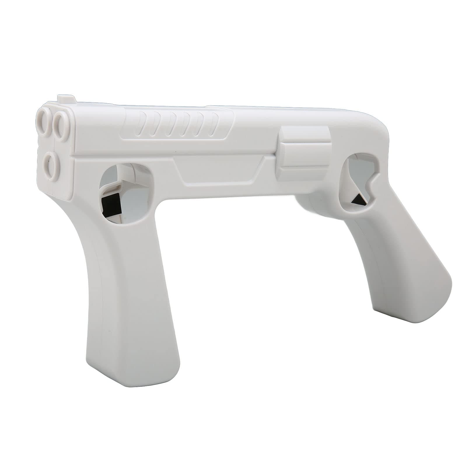 Cryfokt Switch Gun Controller, Shooting Game Gun Controller Safety Access to All Buttons Ideal Gift Replacement Controller Handle Grip for Switch Hunting Games