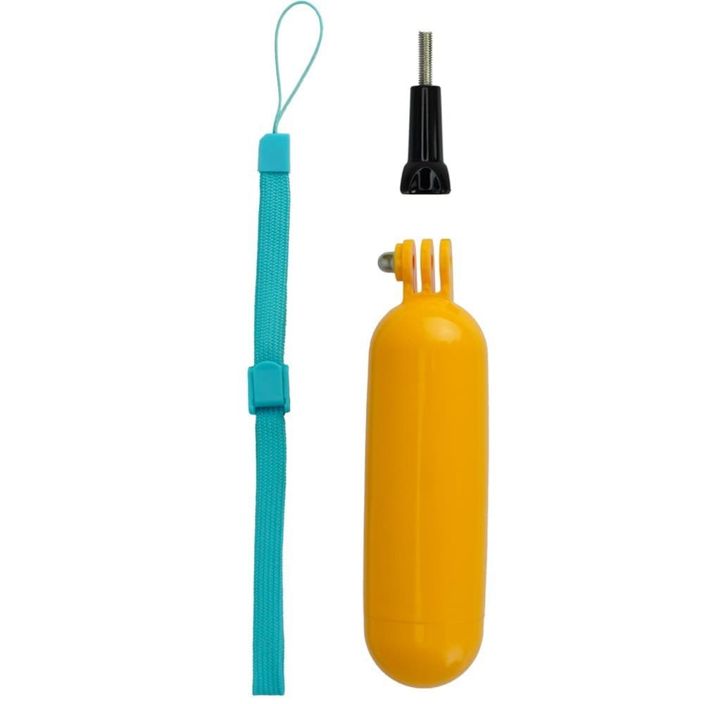 Kamron Floating Bobber Hand Grip Handle Monopod Screw with Strap Compatible with All GoPro Hero 10 9 8 7 6 5 4 3+ 3 SJCAM