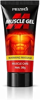 Extra Strength Muscle Massage Gel – Warming Muscle Care Cream for Firming, Conditioning & Recovery