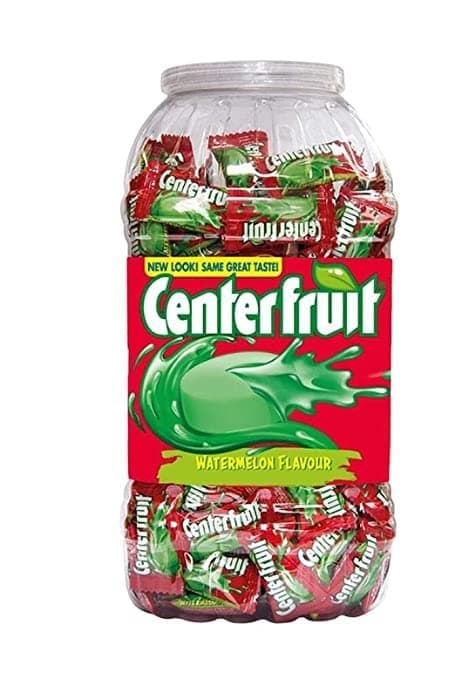 Center Fruit, Watermelon Flavour, Bubble Gum Jar, 595.2 g, 186 pc