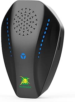 Neatmaster Ultrasonic Pest Repeller, Electronic Pest Repellent Ultrasonic Plug in Indoor Pest Control for Roach, Mosquito, Mice, Spider, Ant, Fleas, Bug Repellent Indoor for House Garage Office Hotel (Black, 1 count (Pack of 1))