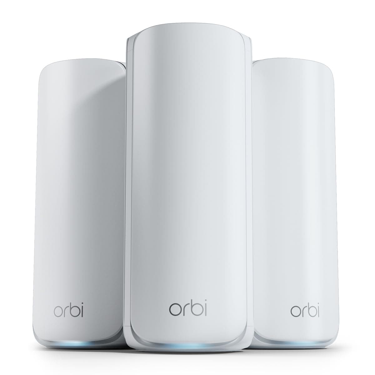 Orbi 770 Series Tri-Band WiFi 7 Mesh Network System (RBE773) - Router + 2 Satellite Extenders, Security Features, Up to 11Gbps, Covers up to 8,000 sq. ft., 100 Devices, 2.5 Gig Internet Port