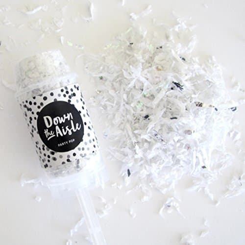 Party Pop Wedding Confetti Poppers - Push Pop