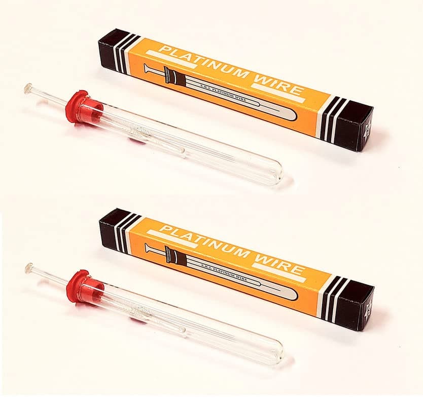 (2 Pc) E.K.I Platinum Wire for Chemistry Lab Platinum Wire Loop for Chemistry Lab and Chemistry Experiment 1 Piece