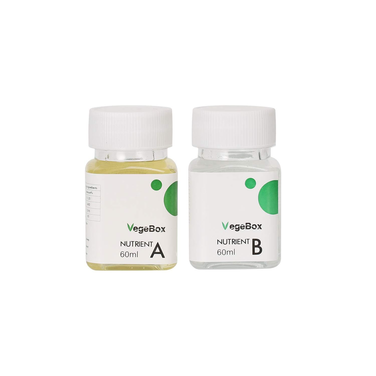 Nutrient Water A and Nutrient Water B for plant