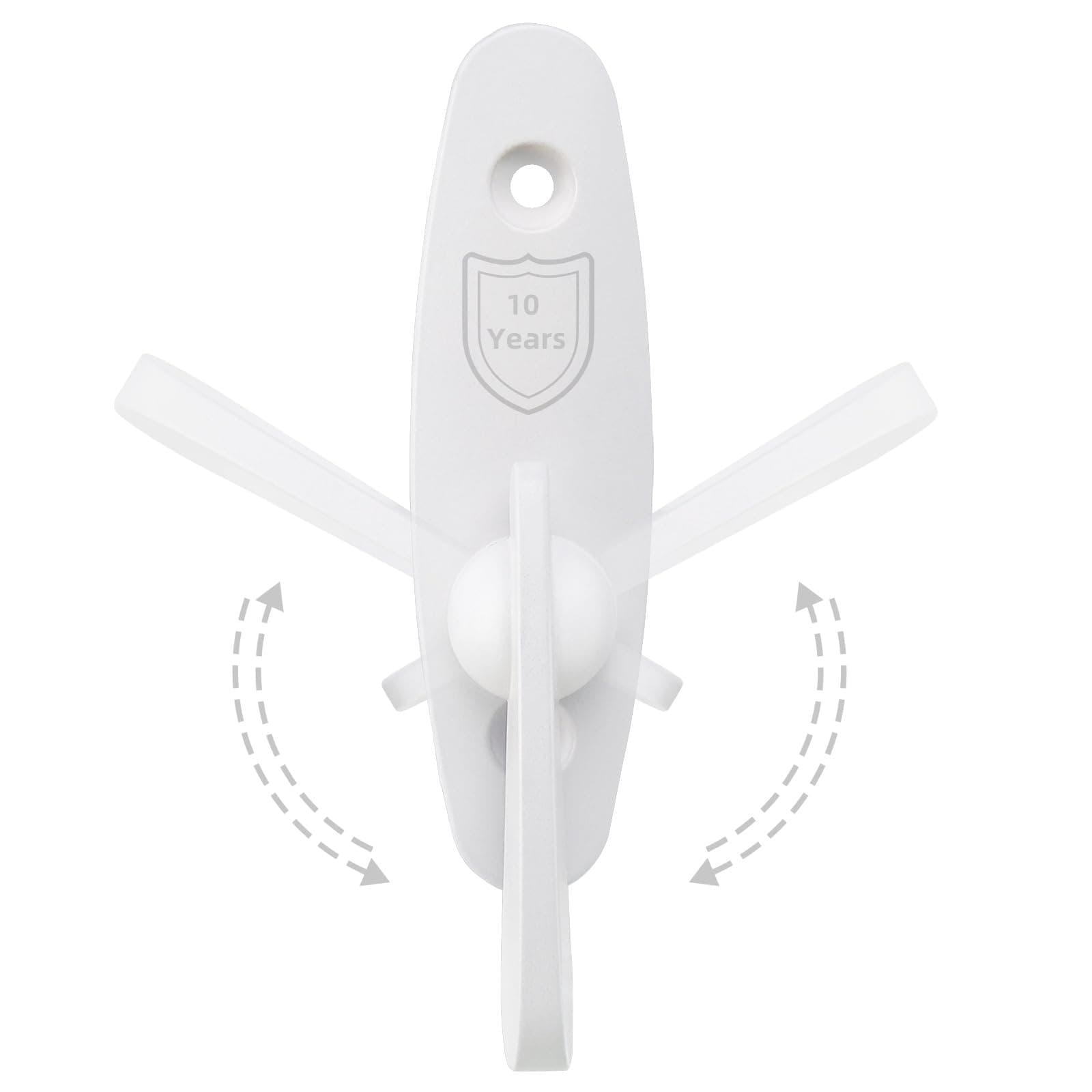 Thumb Latch for Andersen Sliding Door Lock Replacement, 10-Years Long-Lasting Sliding Door Lock Latch, Patio Door Lock White