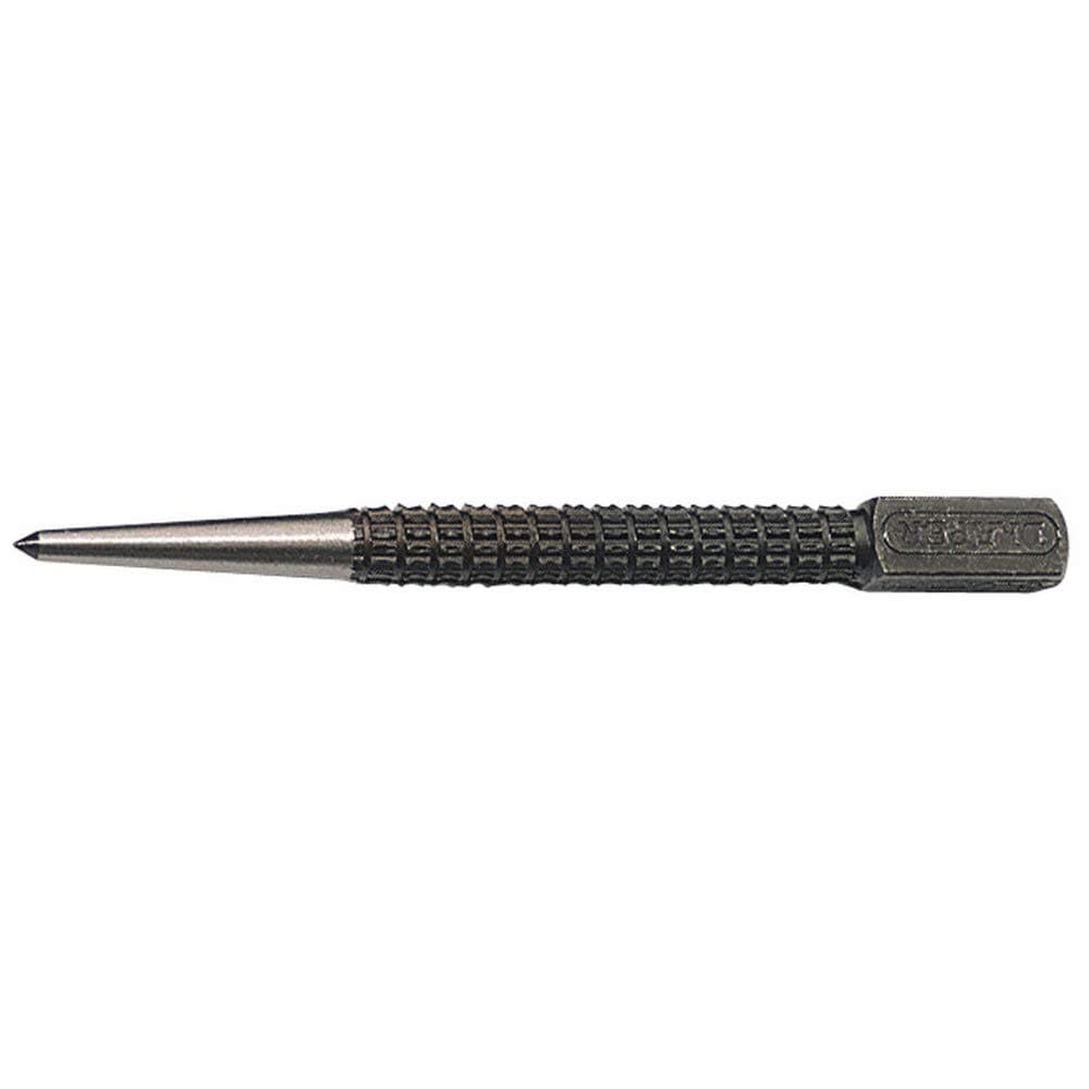 Draper 3 x 100mm Centre Punch | 3mm Tip Diameter | Knurled Body Tool | Carbon Steel Marking Tools | Polished Ends | 84464