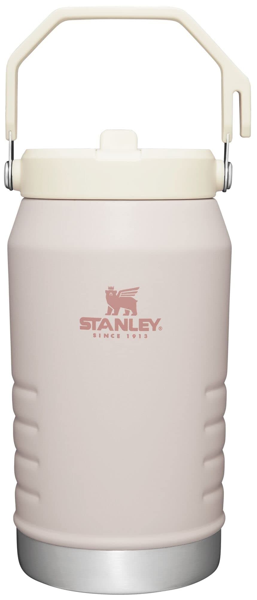STANLEY All Day Refreshment: Thanks to The Double-Wall Insulation, The Iceflow Flip Straw Water Jug Keeps Drinks Cold for up to