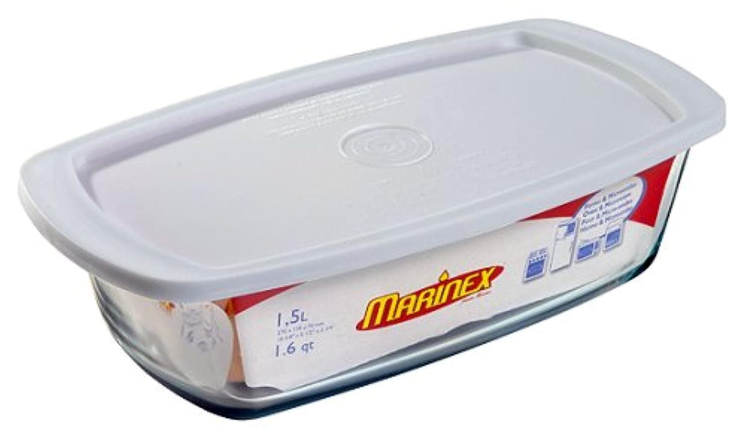 Marinex 1-2/3-Quart Loaf Pan with Plastic Storage Lid