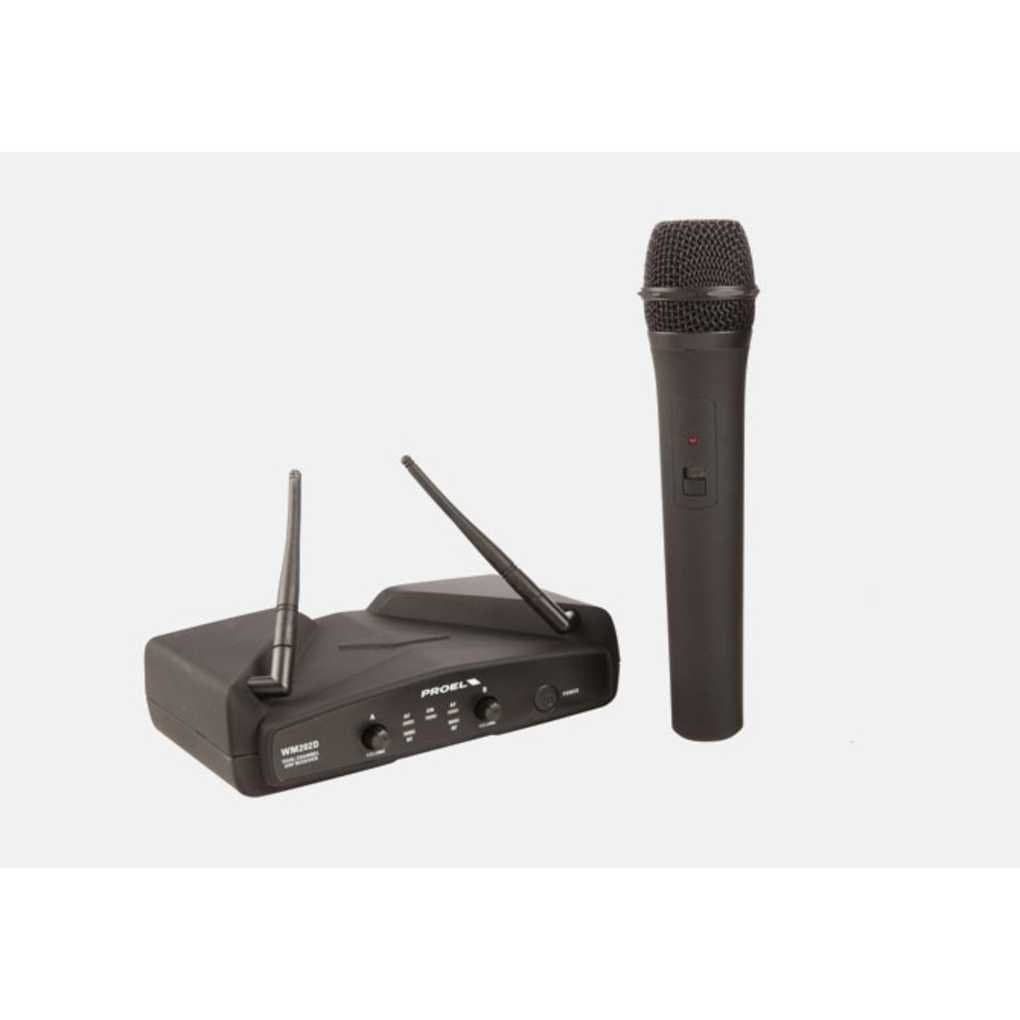 Proel WM202M Handheld Wireless Microphone System