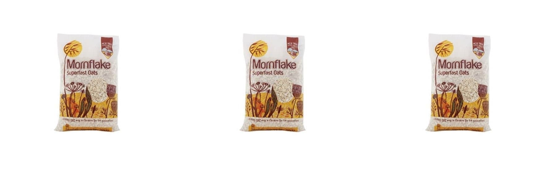 (3 Pack) - Mornflake Oats - Super Fast Breakfast| 500 g |3 Pack - Super Saver - Save Money