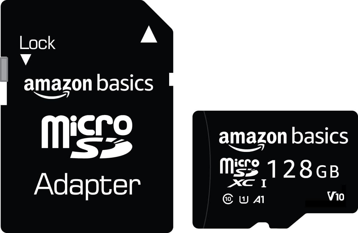 128 GB Micro SD Card with Adapter | Upto 120 MB/s | Class 10 | U1, C10, V10 Speed Classes