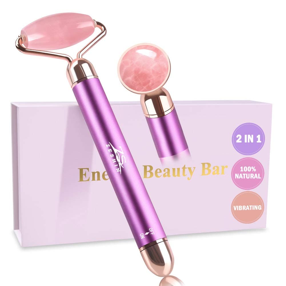 vibrating jade roller(Purple)