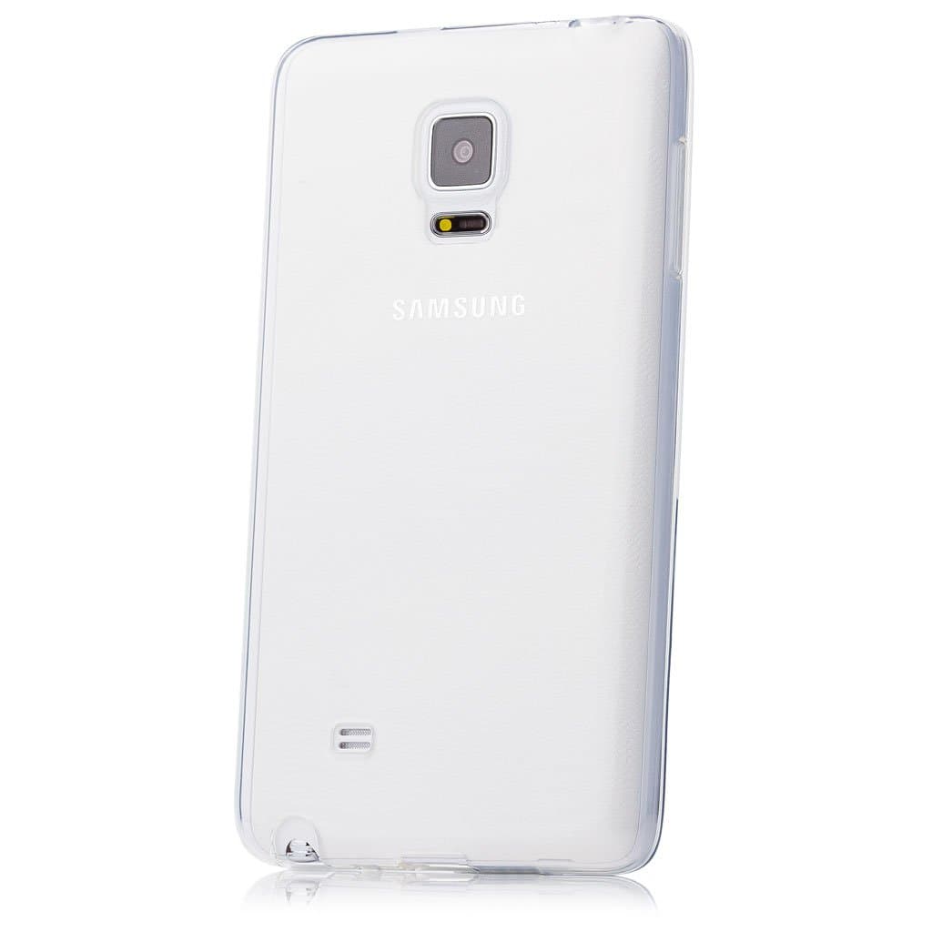 Samsung Galaxy Note EDGE | iCues Transparent TPU Case Clear | [Screen Protector Included] Clear Rubber Cover crystal transparent silicone shell TPU minimalist