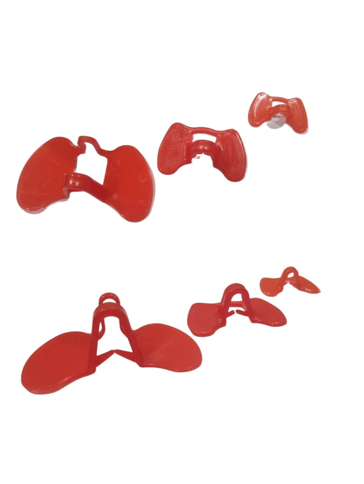 Poultry Nose Clips (Big Red/Yellow,Medium,Small Each 10pc. Total 30pc.)