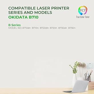 TCT B710 Toner Cartridge - Compatible Replacement for Okidata B710 52123601 Black Works with Okidata B710 B710DN B710N B720 B720DN B720N B730 B730N Printers (15,000 Pages)