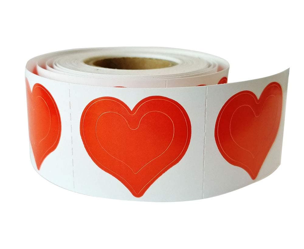 Body Stickers 3-WAY Heart 100 CT