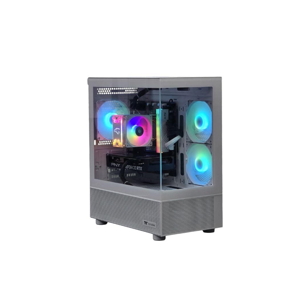 Gaming PC, Core i7 12th Gen, NVIDIA RTX 4060 8GB, 16GB RAM, 1TB NVMe SSD, RGB Air Cooler, H610M Motherboard, LGA1700,Sno White Case