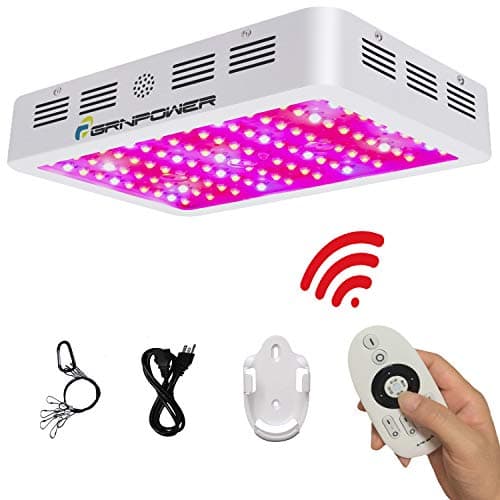 1000W LED Grow Light-Remote Control and Timing-Full Spectrum Double Chips LED Plant Light for Vegetables and Flower,Indoor Plants,Greenhouses,Hydroponic