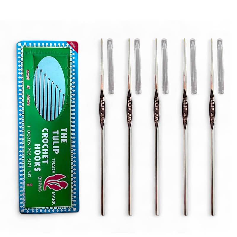 Tulip Needle Combo Pack – Size 12, 13, 14, 23, 24 – Premium Embroidery & Aari Work Needles for Beads, Zardoshi & Thread Craft