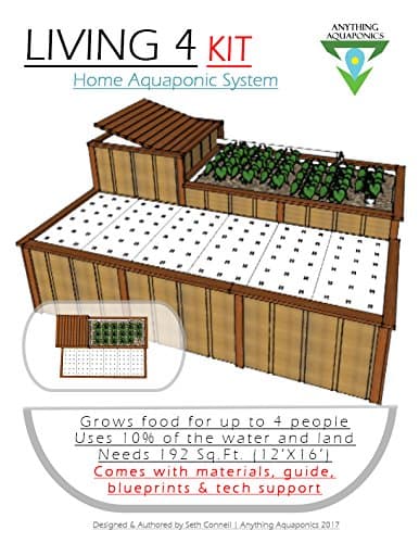 Living 4 - Home Aquaponic System - Complete Kit