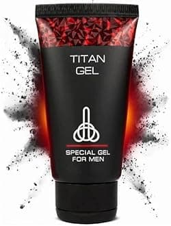 Male Massage Gel for Extra Men's Strength. Natural Original Cream 50ml (Titan)