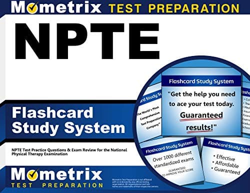 NPTE Flashcard Study System: NPTE Test Practice Questions & Exam Review for the National Physical Therapy Examination (Cards)