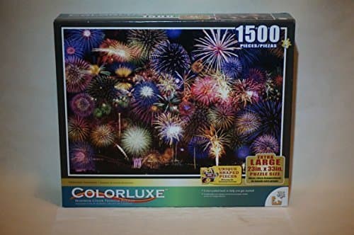 Colorluxe 1500 Piece Puzzle - Fireworks Symphony