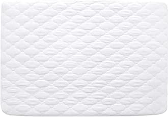 Cot Bed Mattress Protector Waterproof 140x70cm fitted, Quilted Toddler Bed Mattress Cover, Soft & Breathable Mattress Topper for Cot Bed