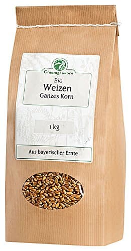 Chiemgaukorn Organic Wheat, whole grain (1x 1Kg)