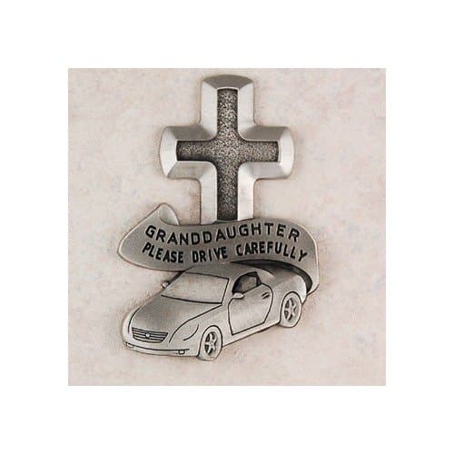 McVan Pewter Granddaughter Visor Clip