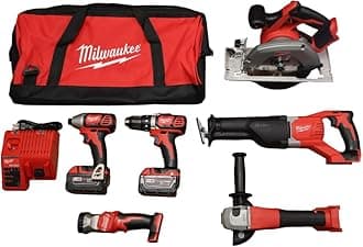 M18 Cordless LITHIUM-ION 6-Tool Combo Kit (2696-26)