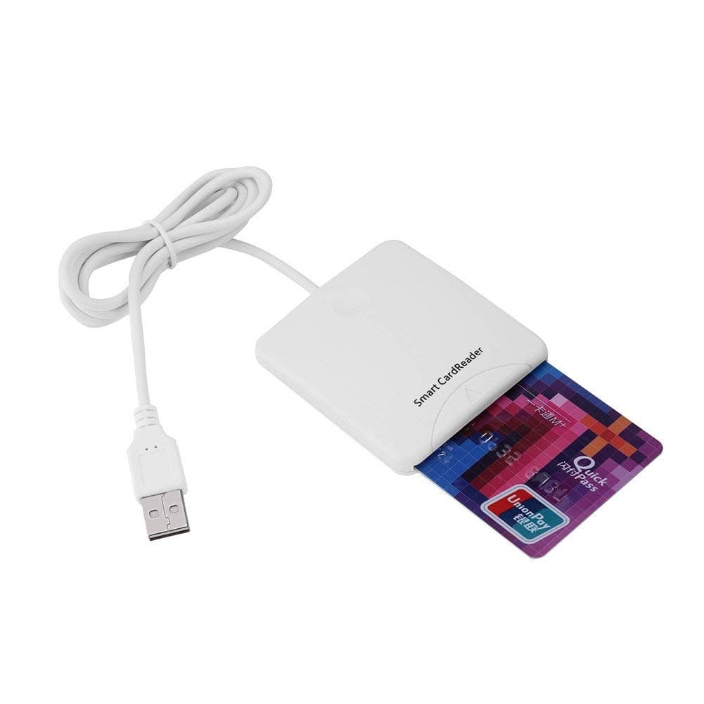 Portable USB Credit Card Reader - Full Speed Smart Chip IC Mobile Bank Reader