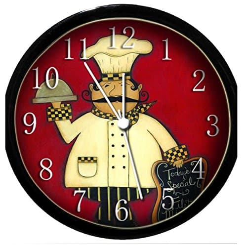 Glow In the Dark Wall Clock - Fat Chef #23