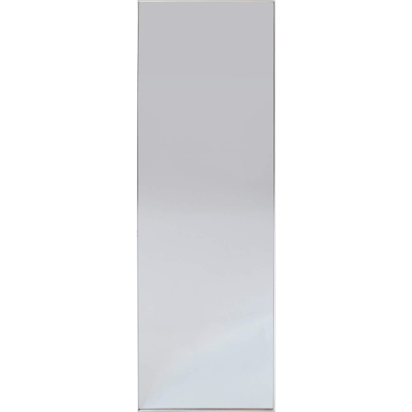 Project 62 60"x20" Brushed Nickel Modern Leaner Decorative Wall Mirror Silver