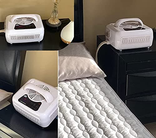 Perfect Sleep Pad - Hydro-Based Cooling and Heating Mattress Pad - A Drug-Free Natural Sleep Aid for Hot Flashes, Night Sweat, Menopause, Insomnia, Hyperhydrosis - King Size