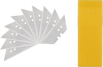 Utility Knife Blades 10 Pack - Compatible with Otacle U1 & U1 Pro Series and Most Utility Knives, Ultra Sharp Durable SK2 Steel for Heavy-Duty Cutting Tasks