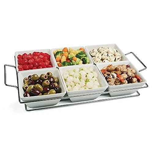 Stanton Collection 7 Piece Serving Tray and Bowls Set