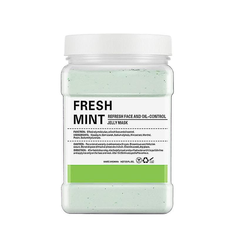 Fresh Mint Refresh Face and Oil-Control Jelly Mask