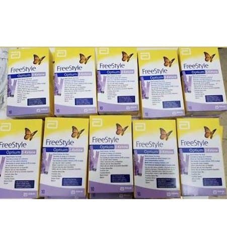 Optium B Ketone Strips