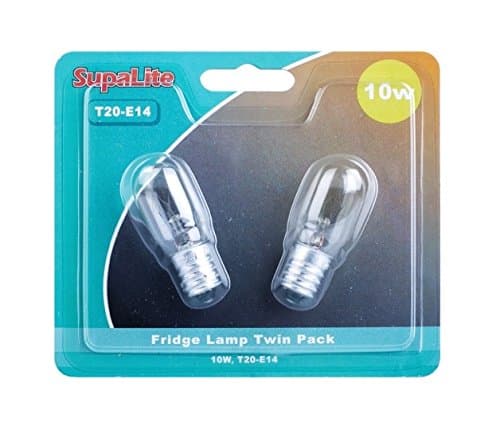 JDS HARDWARE 10W Fridge Lamps T20-E14 Base Pack Of 2