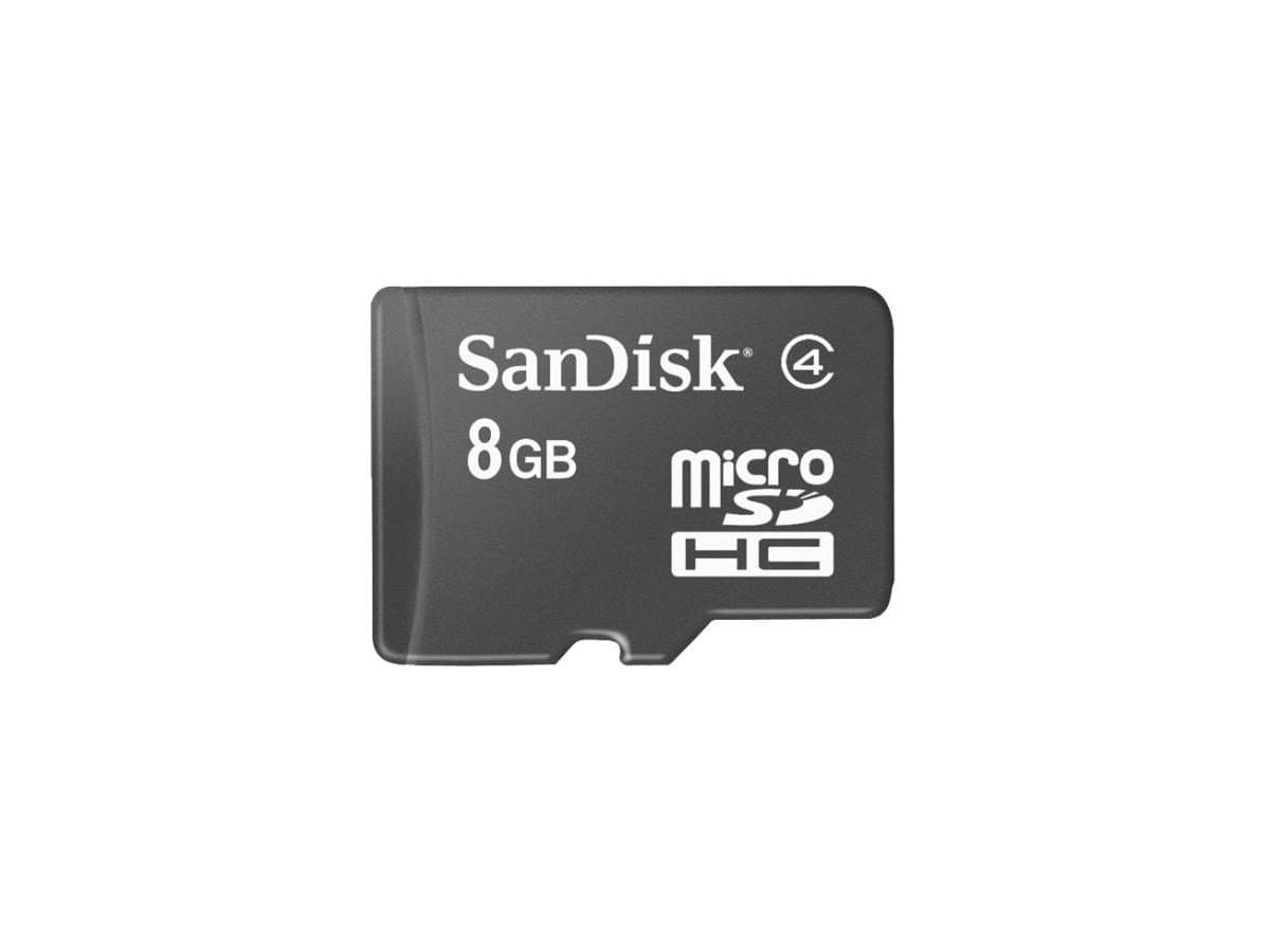 8GB microSD High Capacity (microSDHC) Card - (Class 4) - 8 GB